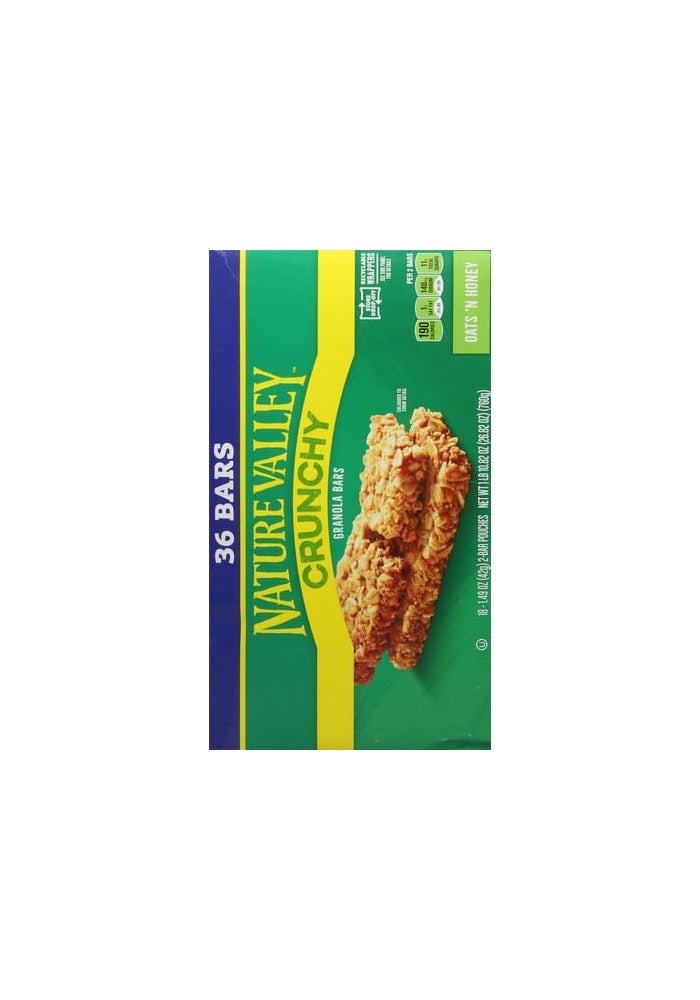 Nature Valley Crunchy Granola Bars Oats n Honey 36 Bars 2682 OZ 18 Pouches - Image 4